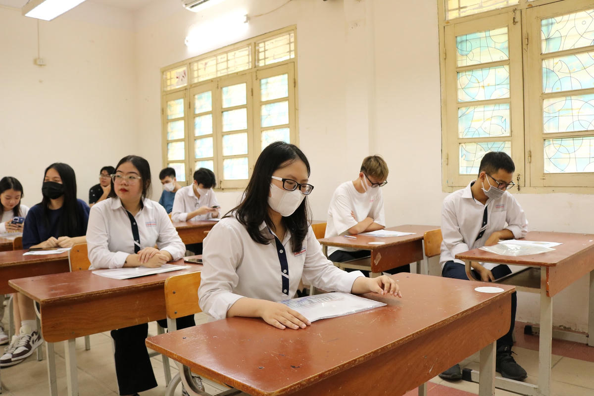 Thí sinh dự thi tốt nghiệp THPT năm 2023.