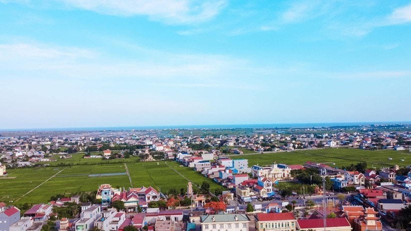 Nông thôn Nam Định ngày nay.
