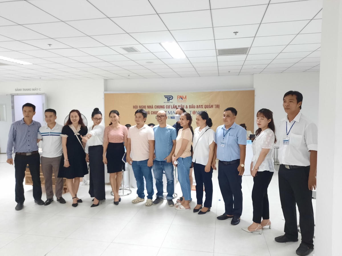 Được sự hỗ trợ tích cực của UBND phường Vĩnh Phú, Ban Quản trị chung cư ra đời ngày 9/10/2022 theo nguyện vọng của cư dân.