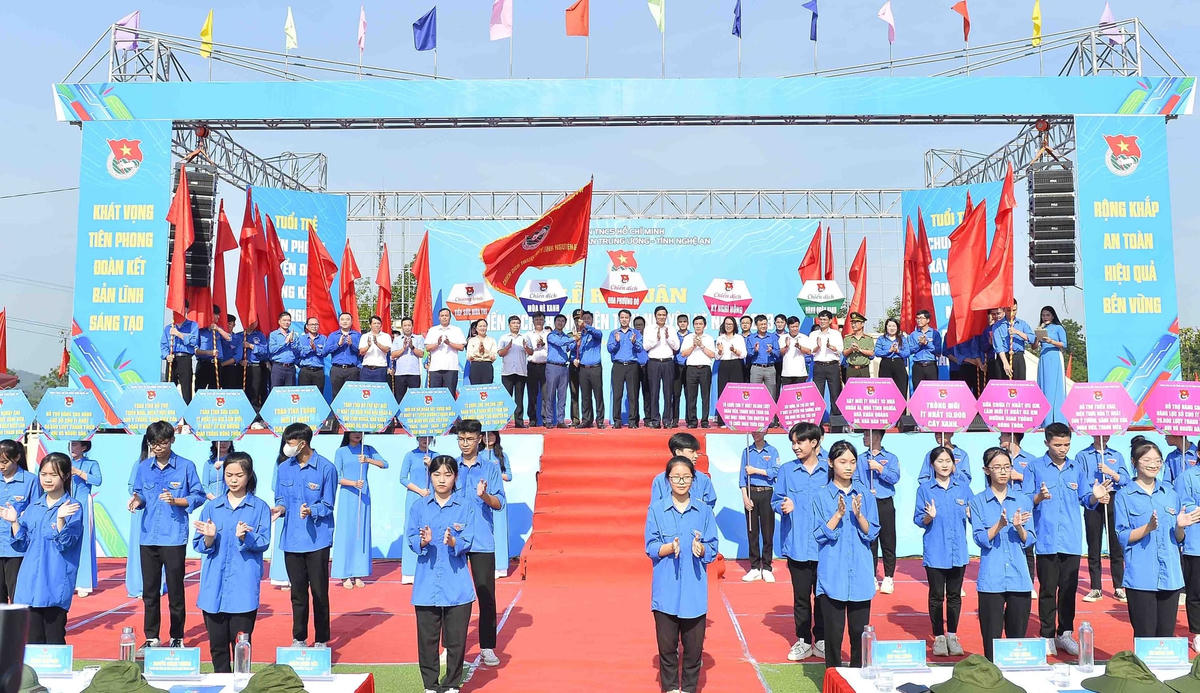 Toàn cảnh buổi lễ. Ảnh: Minh Đức/TTXVN.