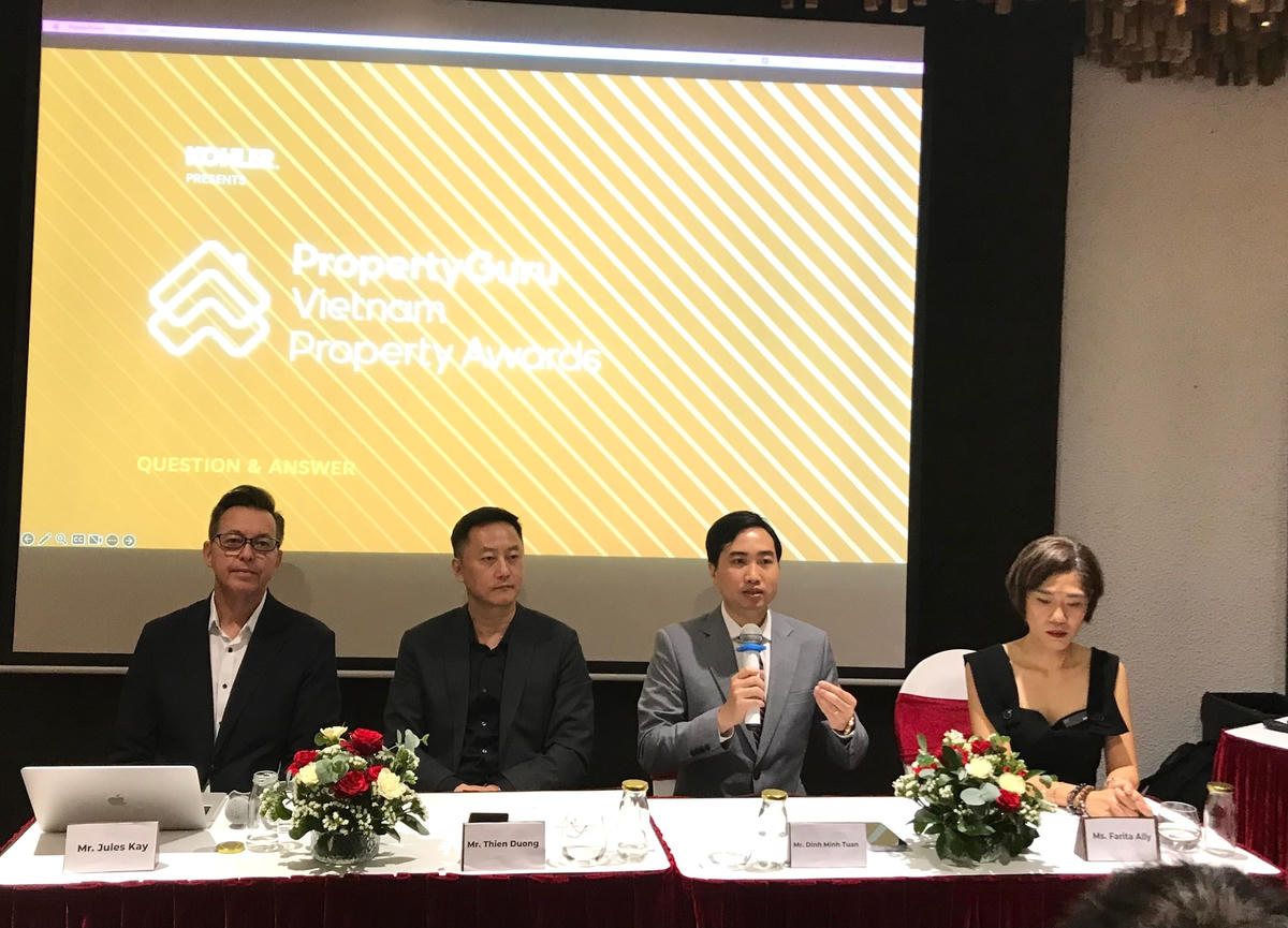 Ban tổ chức thông tin về Giải thưởng BĐS Việt Nam PropertyGuru 2023.