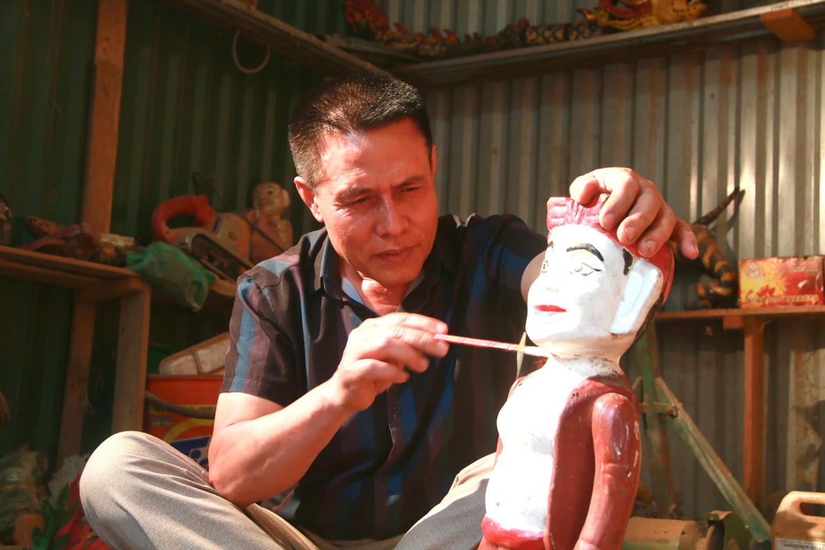 Nghệ nhân Nguyễn Văn Phi.