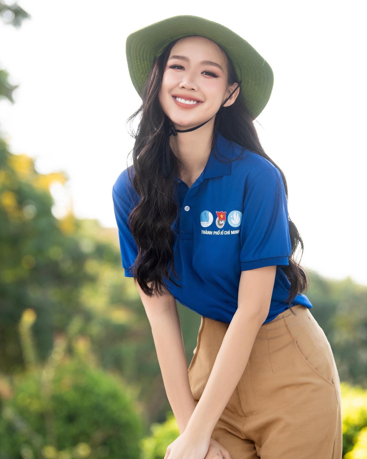 Hoa hậu Bảo Ngọc là đại sứ Ngày Trái Đất 2023.