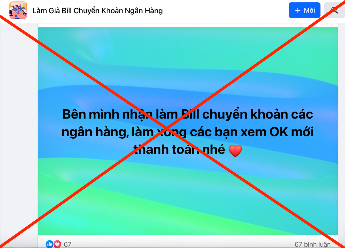 Tràn lan hội nhóm làm giả biên lai chuyển khoản ngân hàng: Cách nào ngăn chặn?