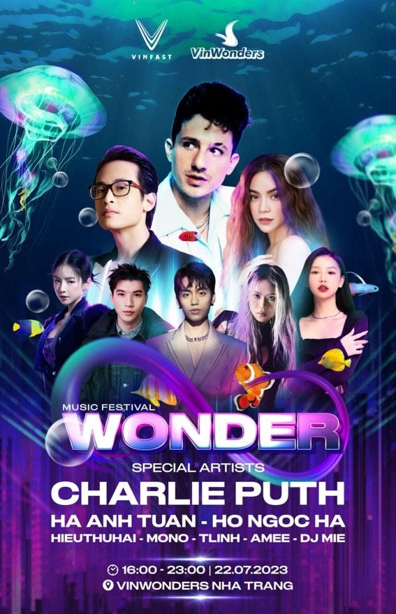 Vinpearl Nha Trang 24 giờ trước 8Wonder: Loạt sao đổ bộ, đông đảo du khách đợi 'quẫy' cùng Charlie Puth