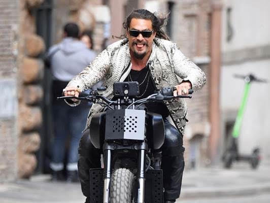 Tạo hình của  Jason Momoa trong "Fast X". 