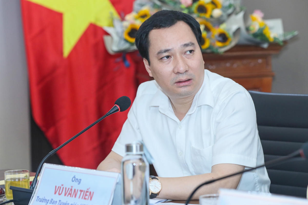 Ông Vũ Văn Tiến. Ảnh: Quang Vinh.