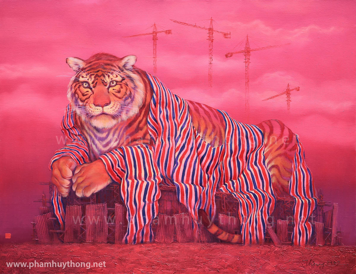 Một tác phẩm ấn tượng của Phạm Huy Thông.