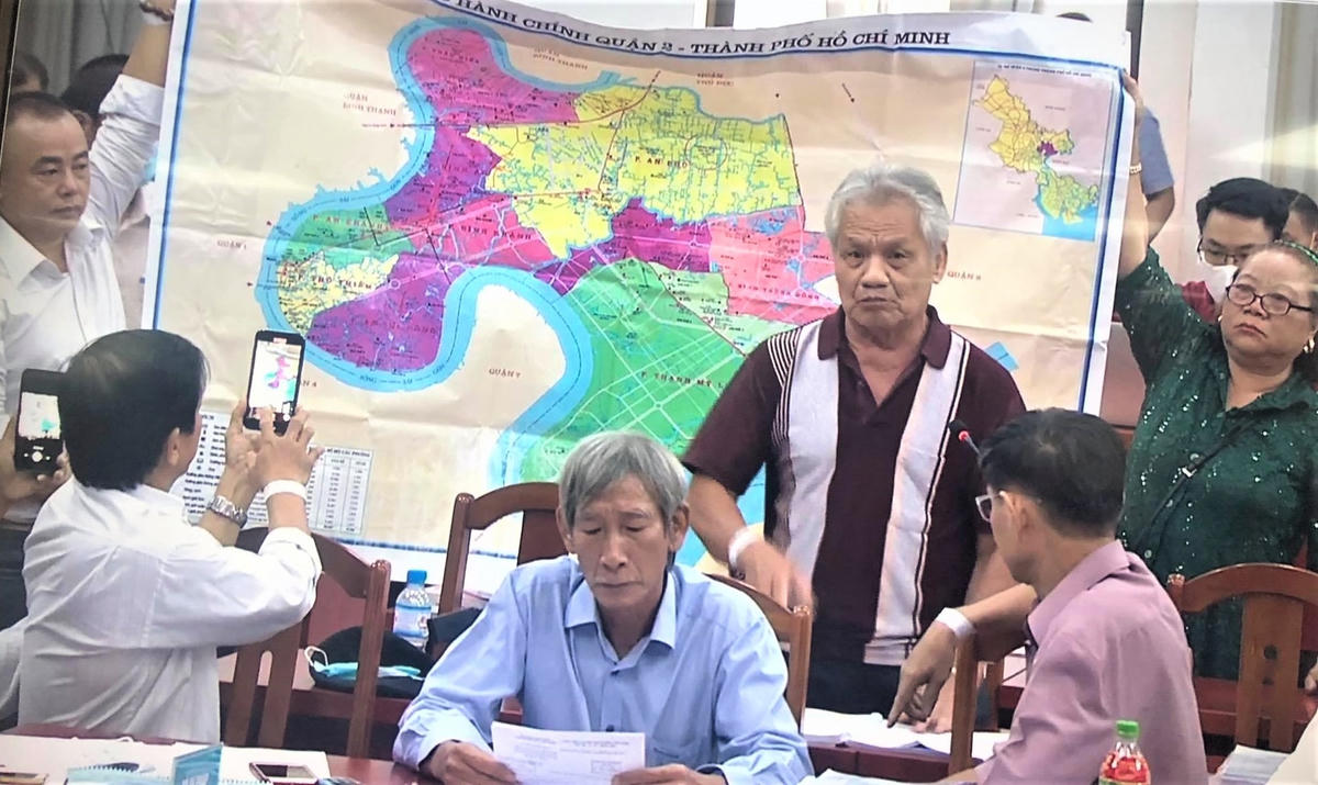 TPHCM đã mất rất nhiều năm kỷ luật cán bộ do có sai phạm tại Khu đô thị mới Thủ Thiêm nhưng chưa thể giải quyết dứt điểm. Ảnh: Hồng Phúc.