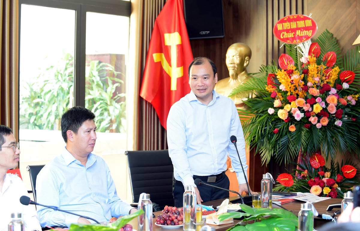 Ông Lê Hải Bình, Ủy viên dự khuyết Trung ương Đảng, Phó Trưởng ban Tuyên giáo Trung ương.