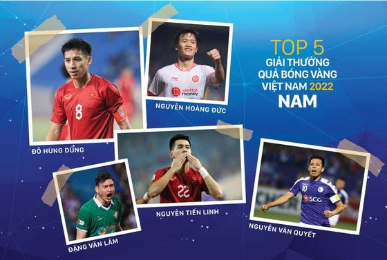 Top 5 Quả Bóng Vàng Việt Nam 2022.
