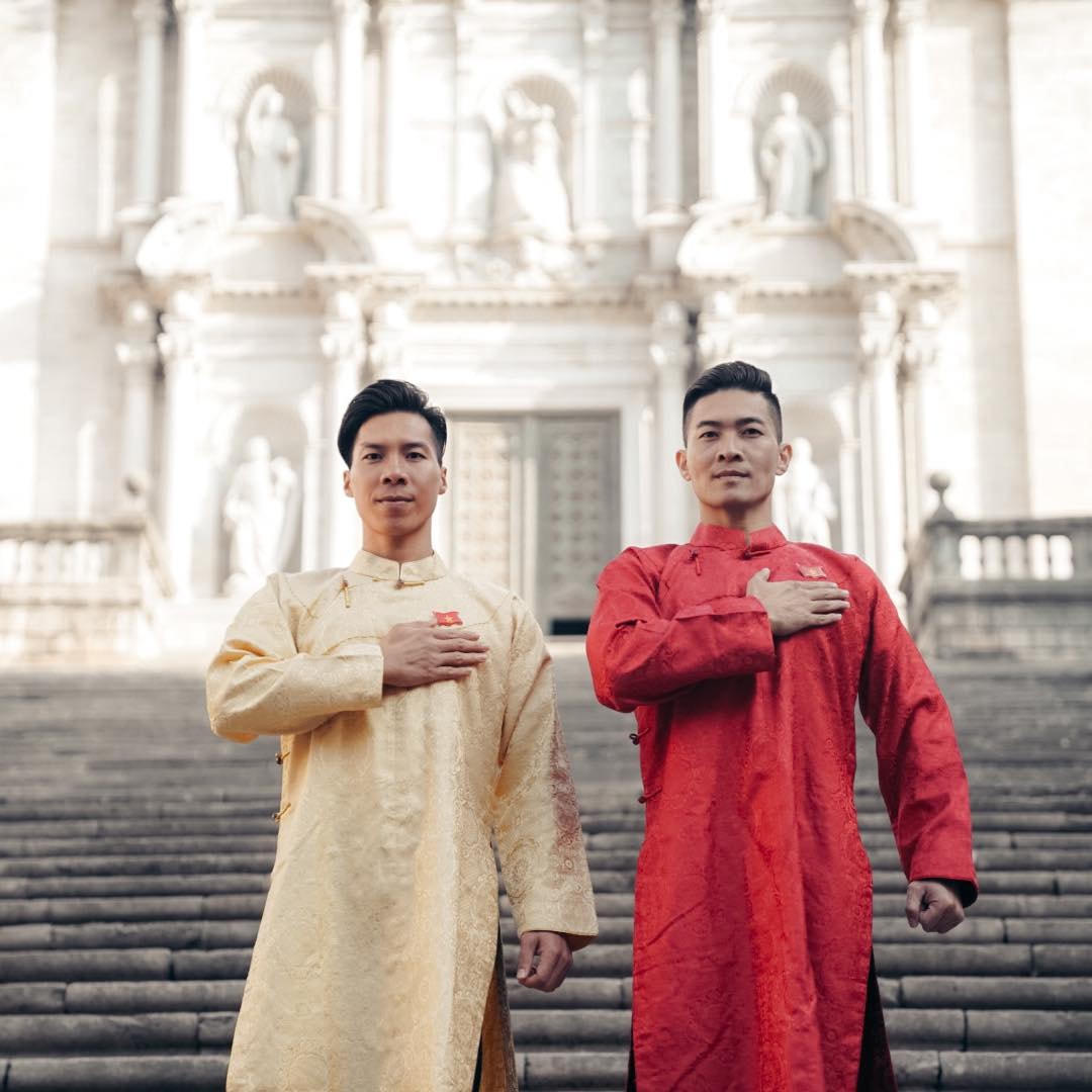 Quốc Cơ, Quốc Nghiệp chia sẻ vừa nhận được lời mời của Tổ chức Kỷ lục Guinness thế giới sang Milan (Italy) thiết lập kỷ lục thế giới mới vào đầu tháng 2/2023. Ảnh: FBNV.