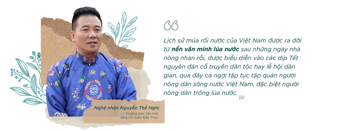 Rối nước làng Đào Thục: Tái hiện độc đáo 'cái hồn' của văn hóa truyền thống Việt Nam