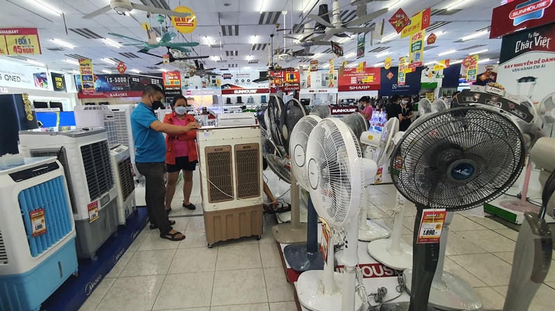Nhu cầu về sản phẩm thiết bị làm mát tăng cao.