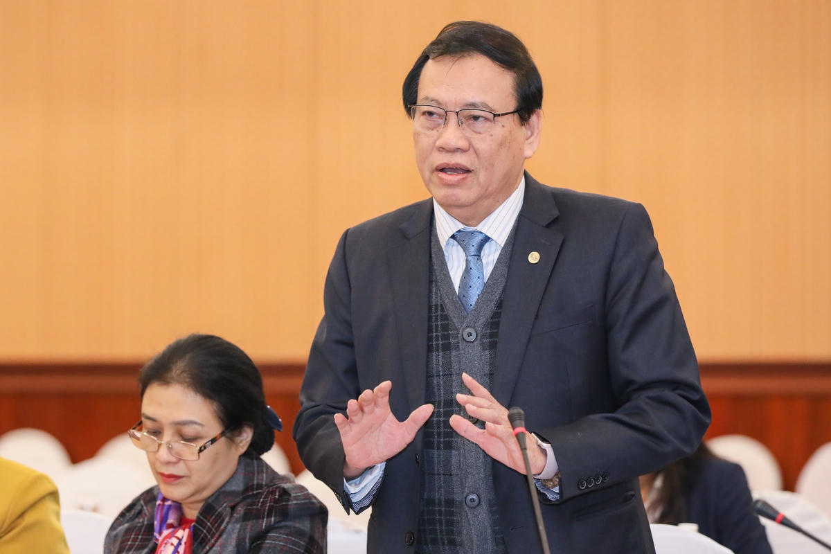 Ông Vũ Trọng Kim phát biểu tại Hội nghị.