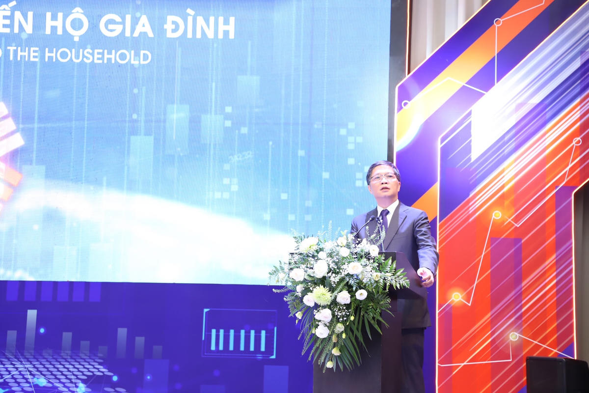 Ủy viên Bộ Chính trị, Trưởng Ban Kinh tế Trung ương Trần Tuấn Anh phát biểu tại Diễn đàn.