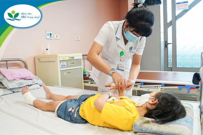 Ảnh: Bệnh viện Nhi Trung ương.