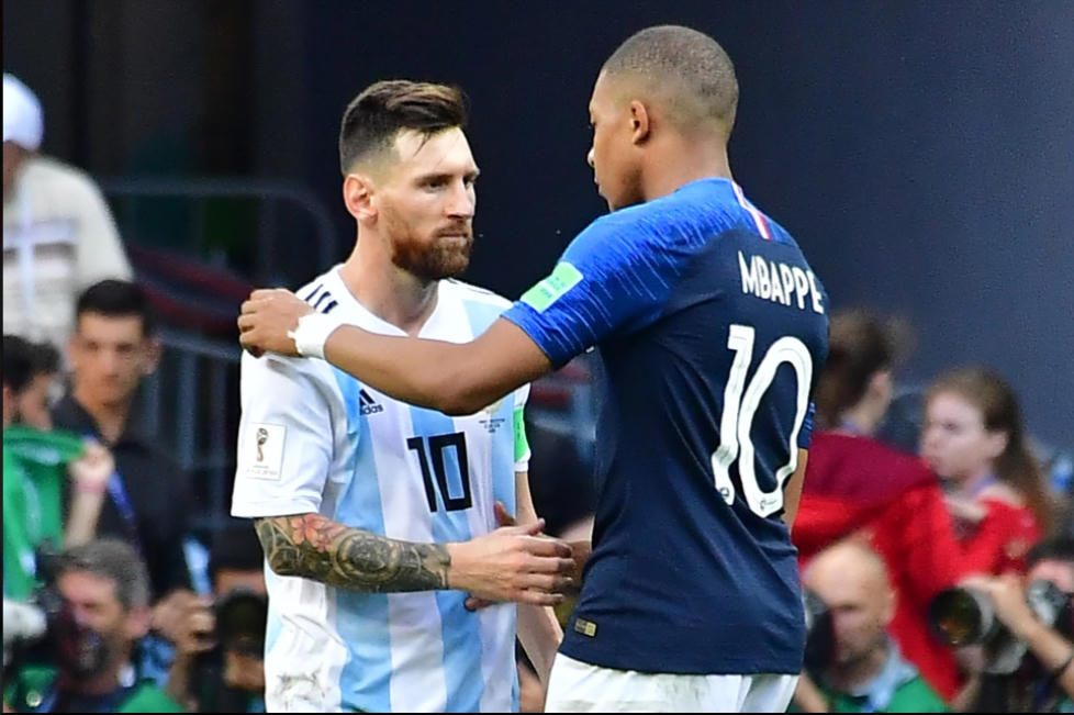 Mbappe loại Messi khỏi World Cup 2018. Ảnh: AFP / licensors.