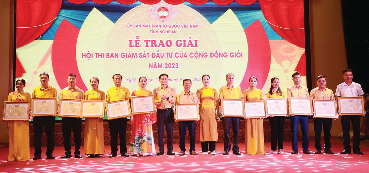 Bế mạc hội thi “Ban giám sát đầu tư của cộng đồng giỏi” năm 2023