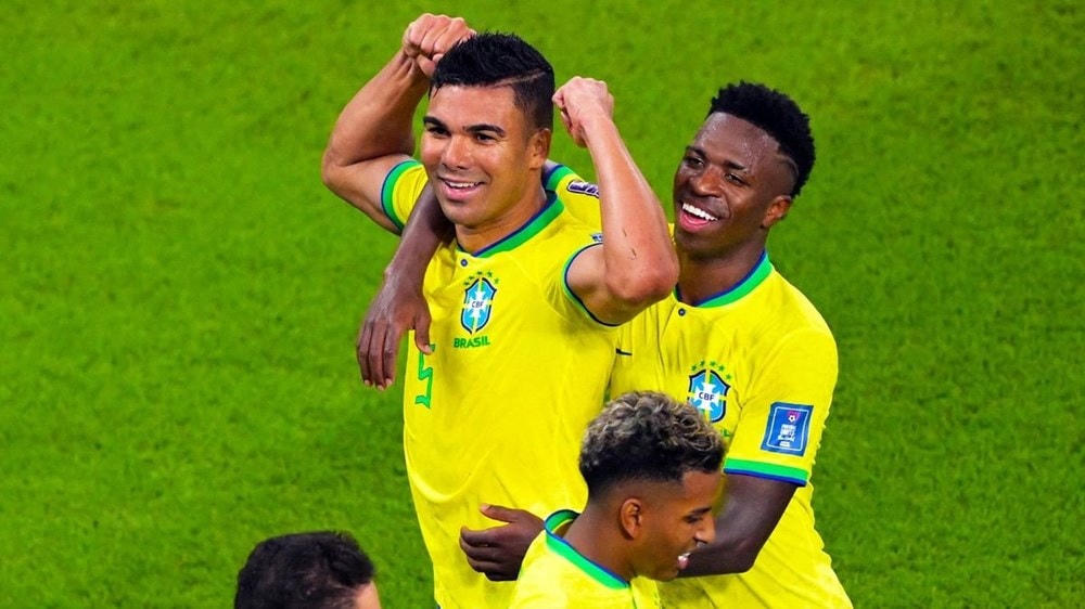Brazil giành vé đầu tiên của bảng G và nhiều khả năng sẽ giành ngôi đầu khi vào vòng 1/8. (Nguồn: Getty Images).