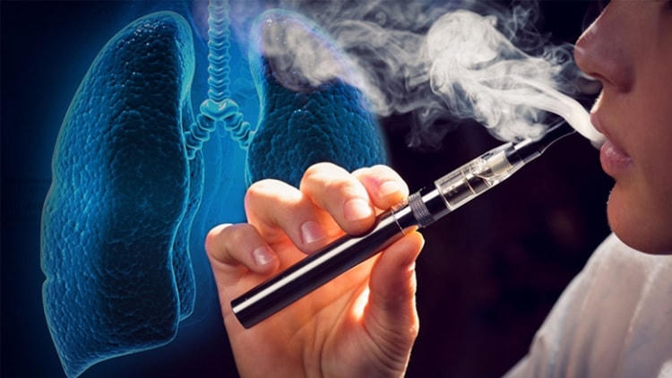 Nghiên cứu cho thấy thuốc lá điện tử có nhiều thành phần độc hại ảnh hưởng đến sức khỏe.  