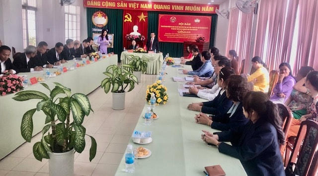 Quang cảnh hội nghị.