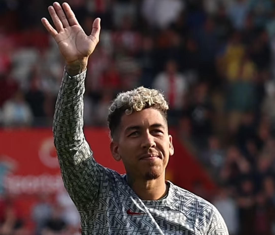 Roberto Firmino chia tay Liverpool vào cuối mùa giải trước khi hết hạn hợp đồng. Ảnh: Getty.