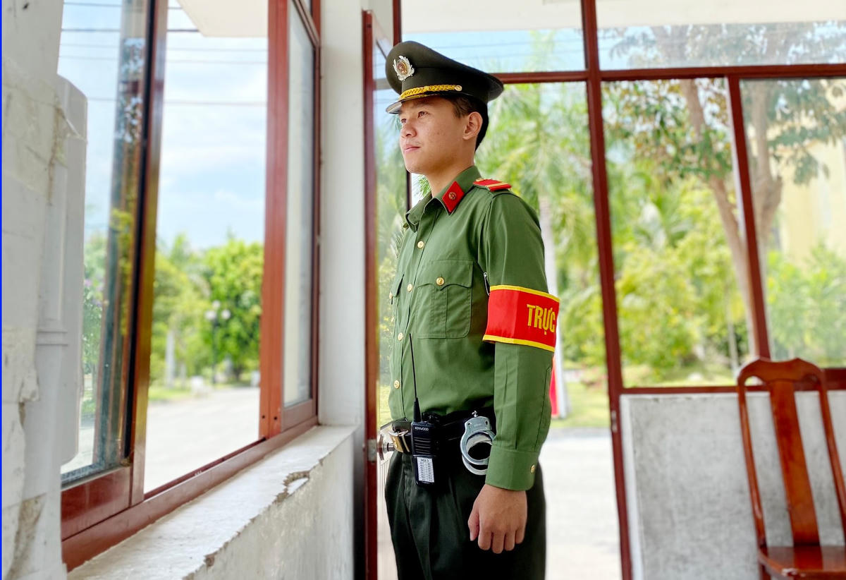 Chiến sĩ Trần Thọ Quang Trường.