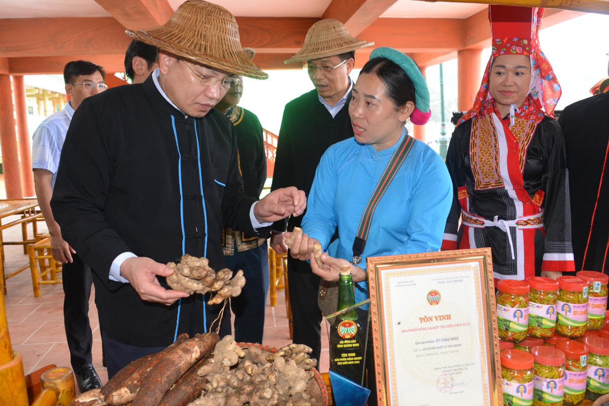 Vùng cao Đại Dực có nhiều sản vật quý, là những sản phẩm OCOP tiêu biểu.