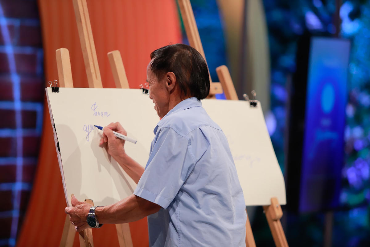 Ông Đặng Tiến Dũng là khách mời của chương trình "Trạm yêu thương".