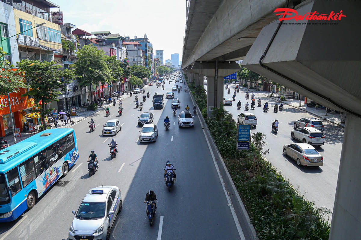 Cận cảnh: Tuyến đường sắp có làn dành riêng cho ô tô, xe máy