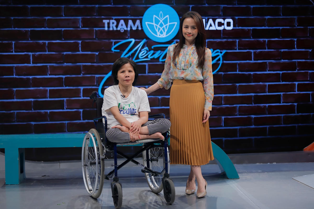 Lê Thị Mỹ Bình là khách mời của "Trạm yêu thương".