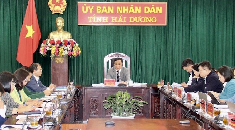 UBND tỉnh Hải Dương họp giao Thanh tra tỉnh cùng một số sở, ban, nghành thanh tra toàn diện dự án đầu tư xây dựng nhà máy xử lý phế thải chăn nuôi thành phân hữu cơ.
