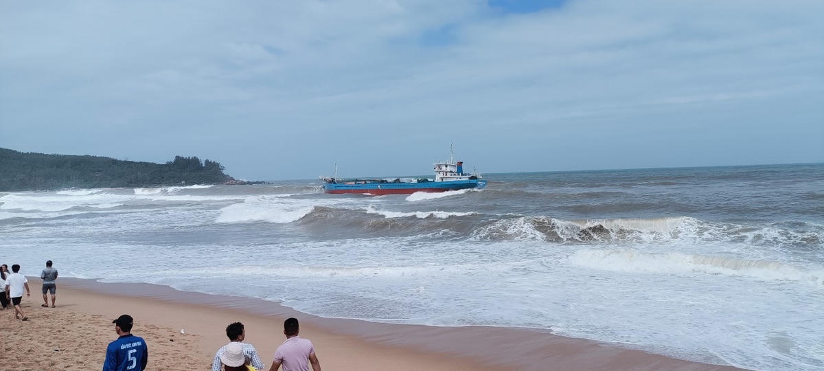 Nơi tàu Hoàng Gia 46 gặp nạn ở vùng biển Sa Huỳnh.