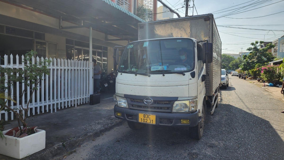 Phương tiện vận chuyển thuốc lá lậu. 