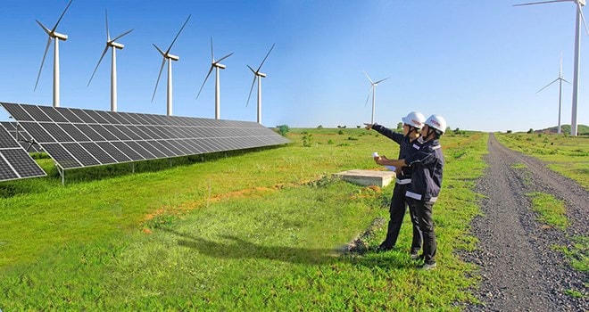 Chuyển đổi năng lượng tái tạo là một xu thế tất yếu.  