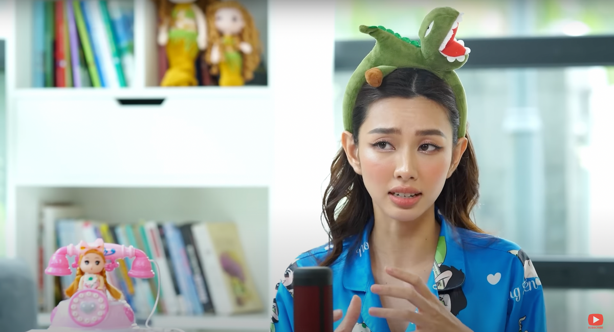 Hoa hậu Thùy Tiên kêu gọi khán giả quan tâm đến vấn đề giáo dục giới tính trẻ em.