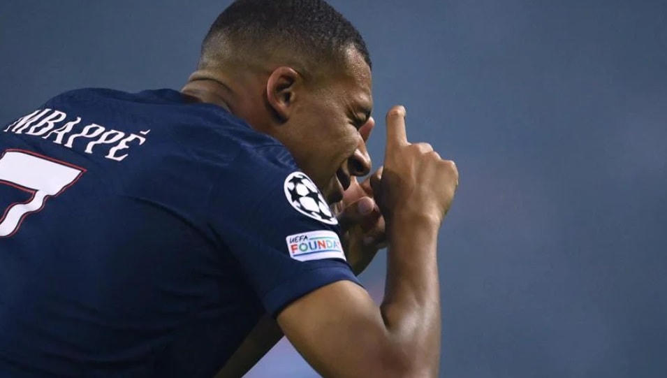 Kylian Mbappe lập công 56 lần trong năm 2022. Ảnh: AFP.