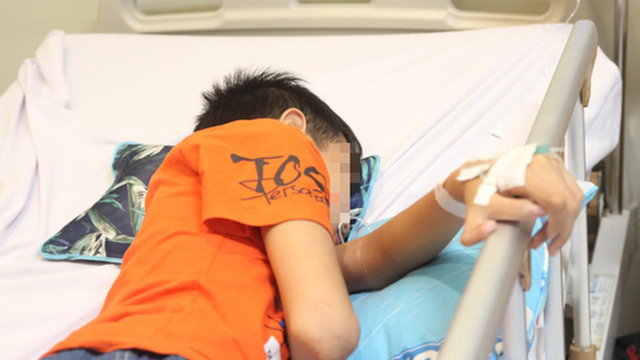 Trẻ đuối nước được phát hiện kịp thời và điều trị thành công tại Bệnh viện Nhi trung ương. Ảnh: BVCC.