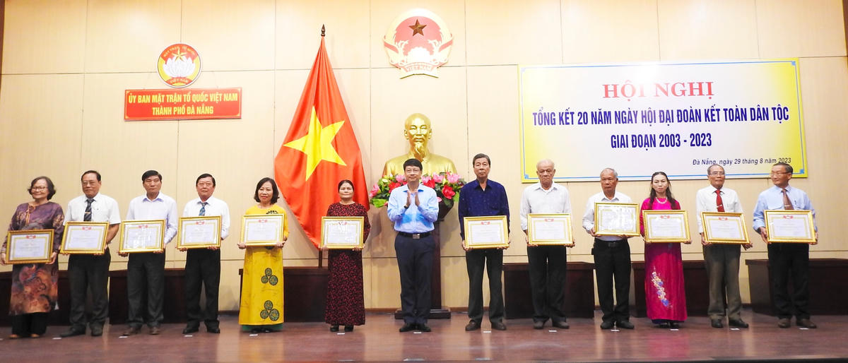Đà Nẵng: Chi ngân sách hơn 6 tỷ đồng hỗ trợ cho 1.200 khu dân cư tổ chức Ngày hội Đại đoàn kết toàn dân tộc