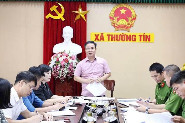 Xã Thường Tín quyết tâm đảm bảo công tác PCCC tại khu dân cư. Ảnh:T.B.