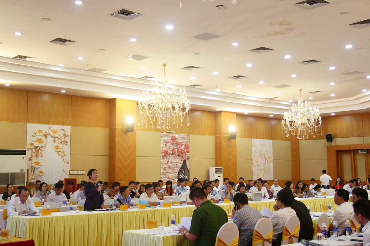 Quang cảnh hội nghị.