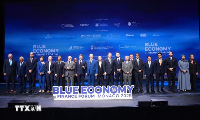 Thủ tướng Phạm Minh Chính và các Trưởng đoàn tham dự Diễn đàn Tài chính và Kinh tế Xanh tại Monaco. (Ảnh: Dương Giang/TTXVN) ttxvn-thu-tuong-phat-bieu-tai-dien-dan-tai-chinh-va-kinh-te-xanh-cua-hoi-nghi-unoc-3-8.jpg