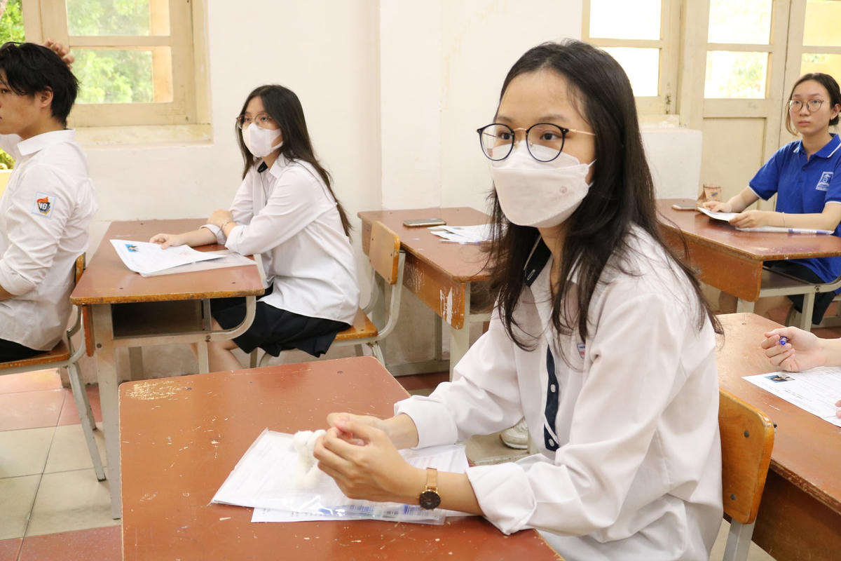 Thí sinh dự thi tốt nghiệp THPT năm 2023.