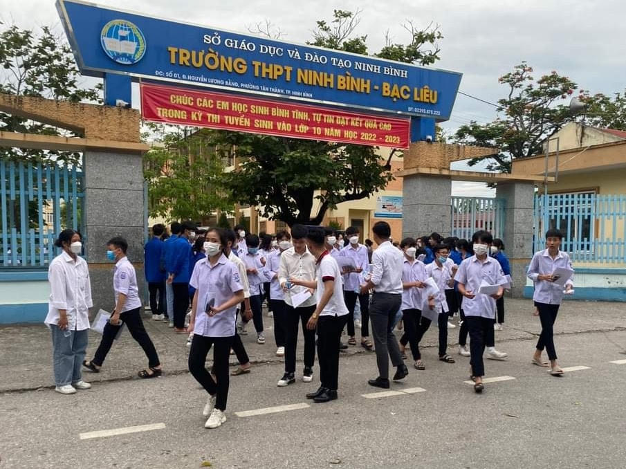 Về điểm trung bình 9 môn, Ninh Bình đạt  6,98 điểm, đứng thứ 4 toàn quốc.