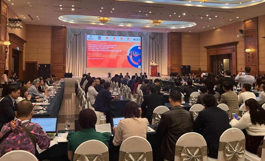 Quang cảnh hội nghị. Ảnh: QMG