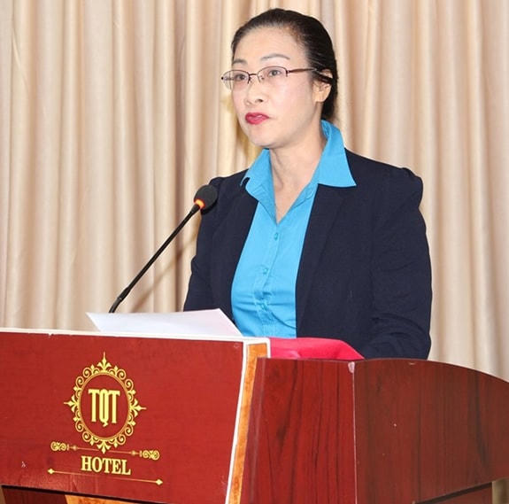 Bà Phạm Thanh Bình.  
