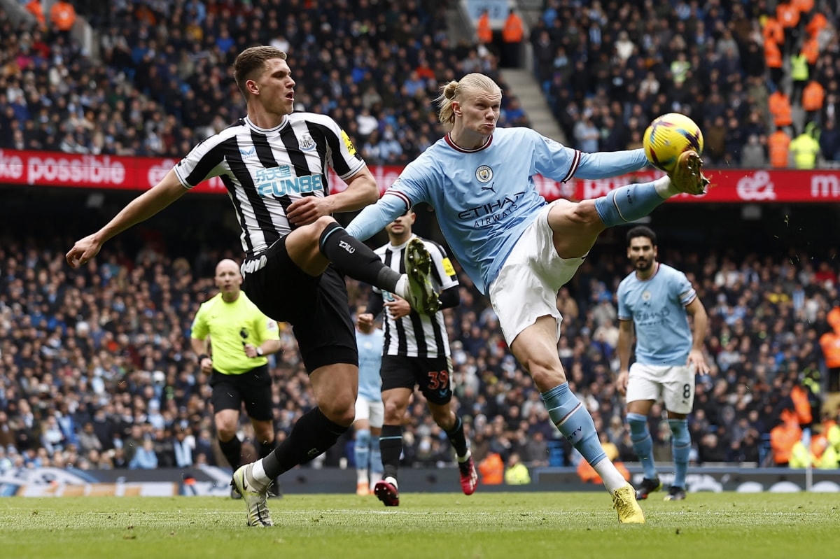 Man City đầy hưng phấn đón tiếp Newcastle.