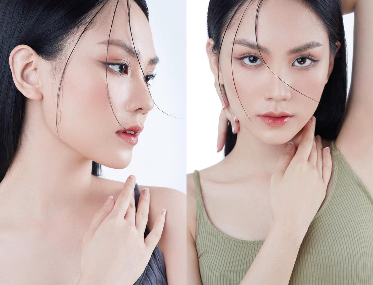 Chỉ cần make-up đơn giản, nhan sắc của Mai Phương đã đủ tỏa sáng. 