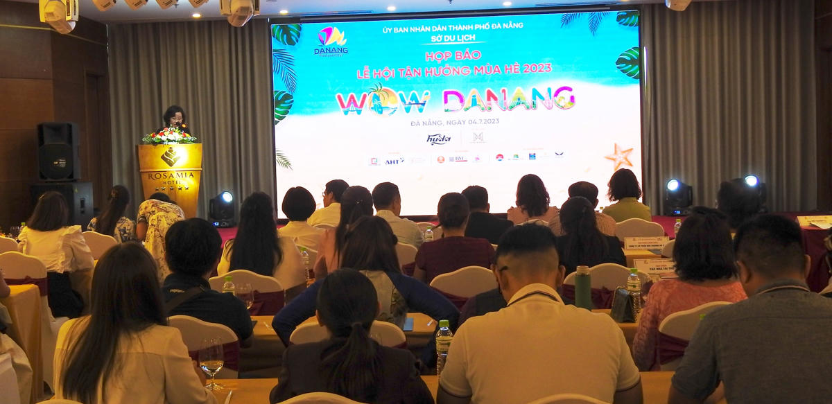 Công bố chuỗi sự kiện Lễ hội tận hưởng mùa hè Đà Nẵng 2023